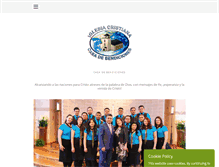 Tablet Screenshot of casadebendiciones.org